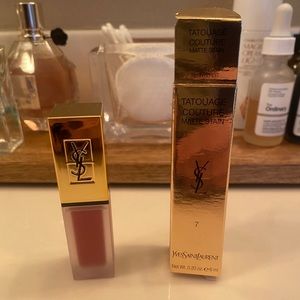 YSL tatouage couture lip stain in Nude Interdit